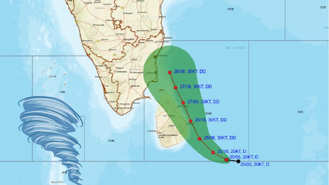 ISRO Deploys Satellites to Track Cyclone Fengal Heading Towards Tamil Nadu